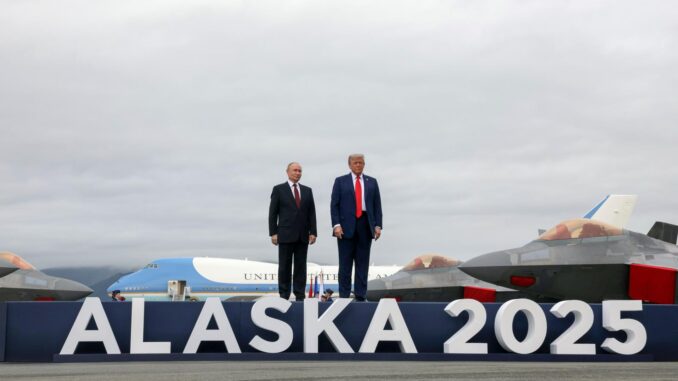 US President Trump, Russian President Putin meet in Alaska