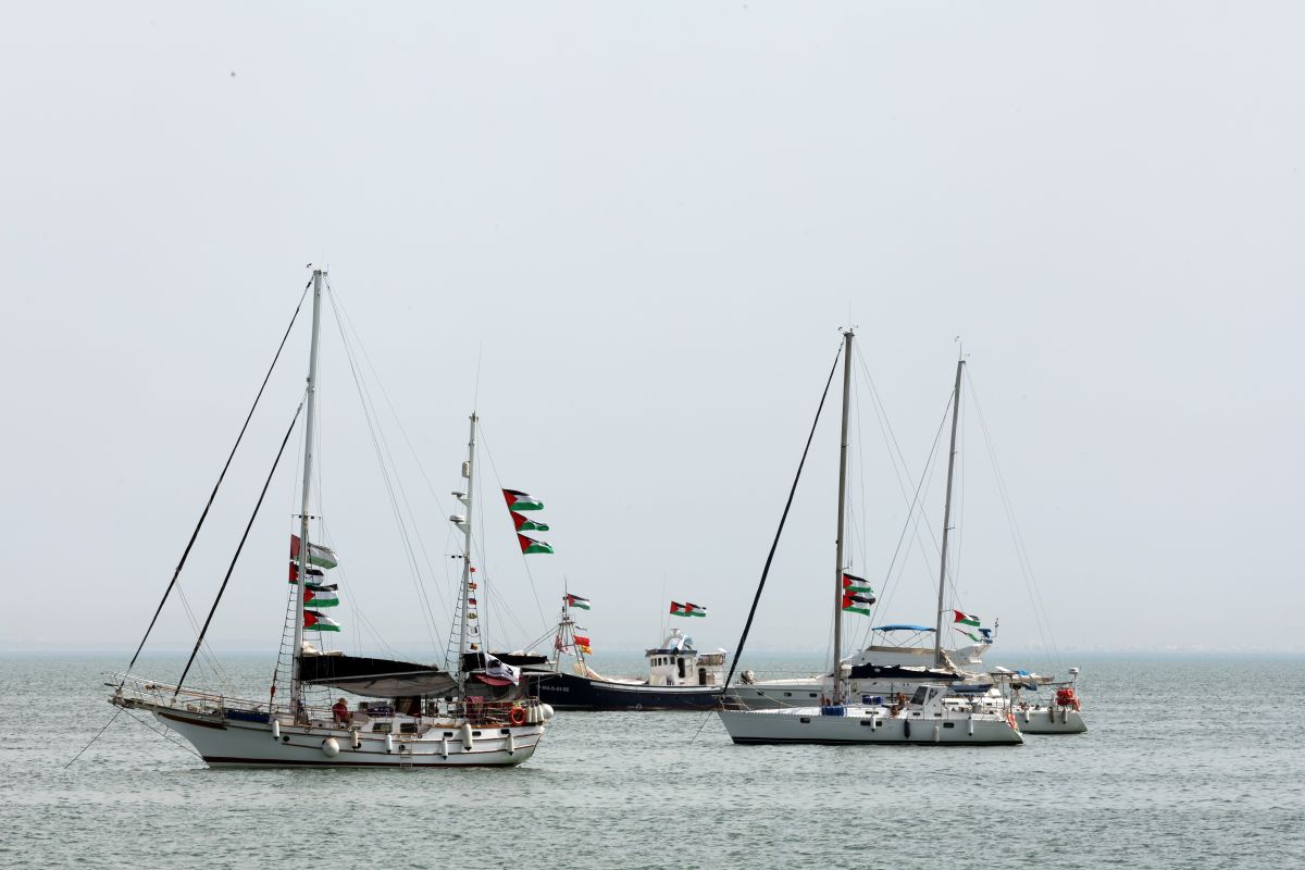 Israel acusa a la Flotilla Global Sumud de ser una «treta publicitaria»