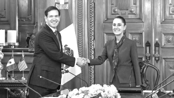 Sheinbaum recibe a Marco Rubio en medio de la ofensiva de EE.UU. contra el narcotr·fico