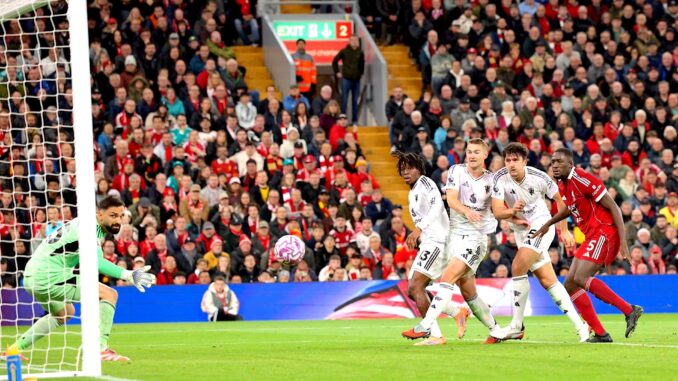 English Premier League - Liverpool vs Manchester United