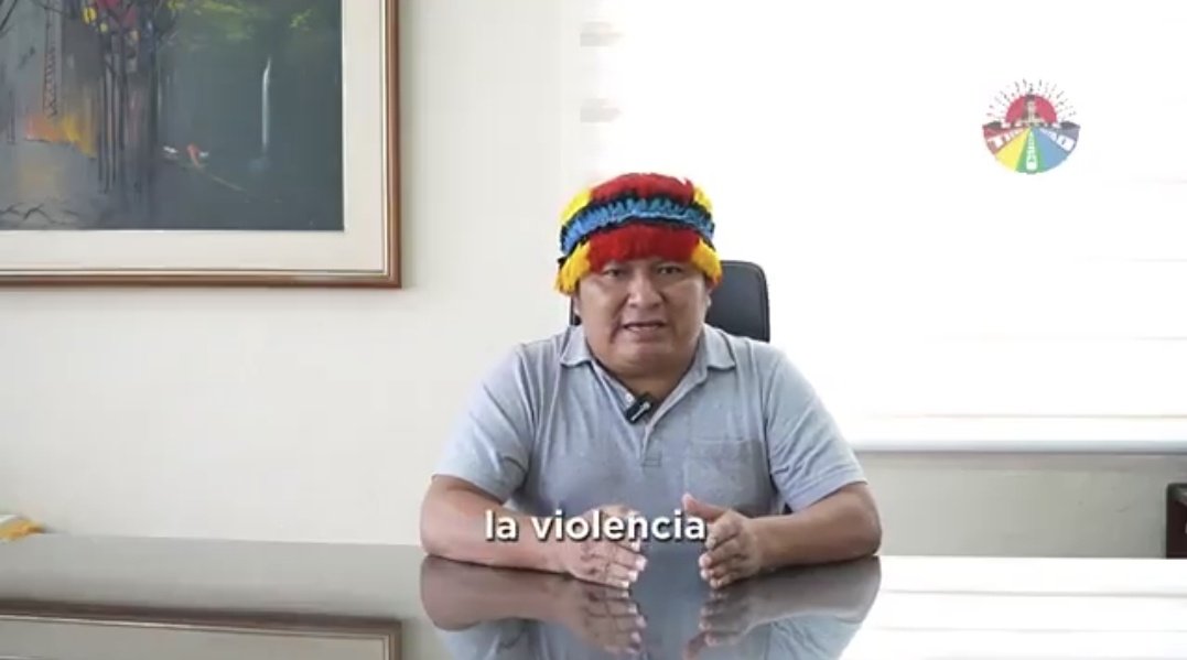 Marlon Vargas retrocede y dice que «nunca llamó a tomarse Quito»