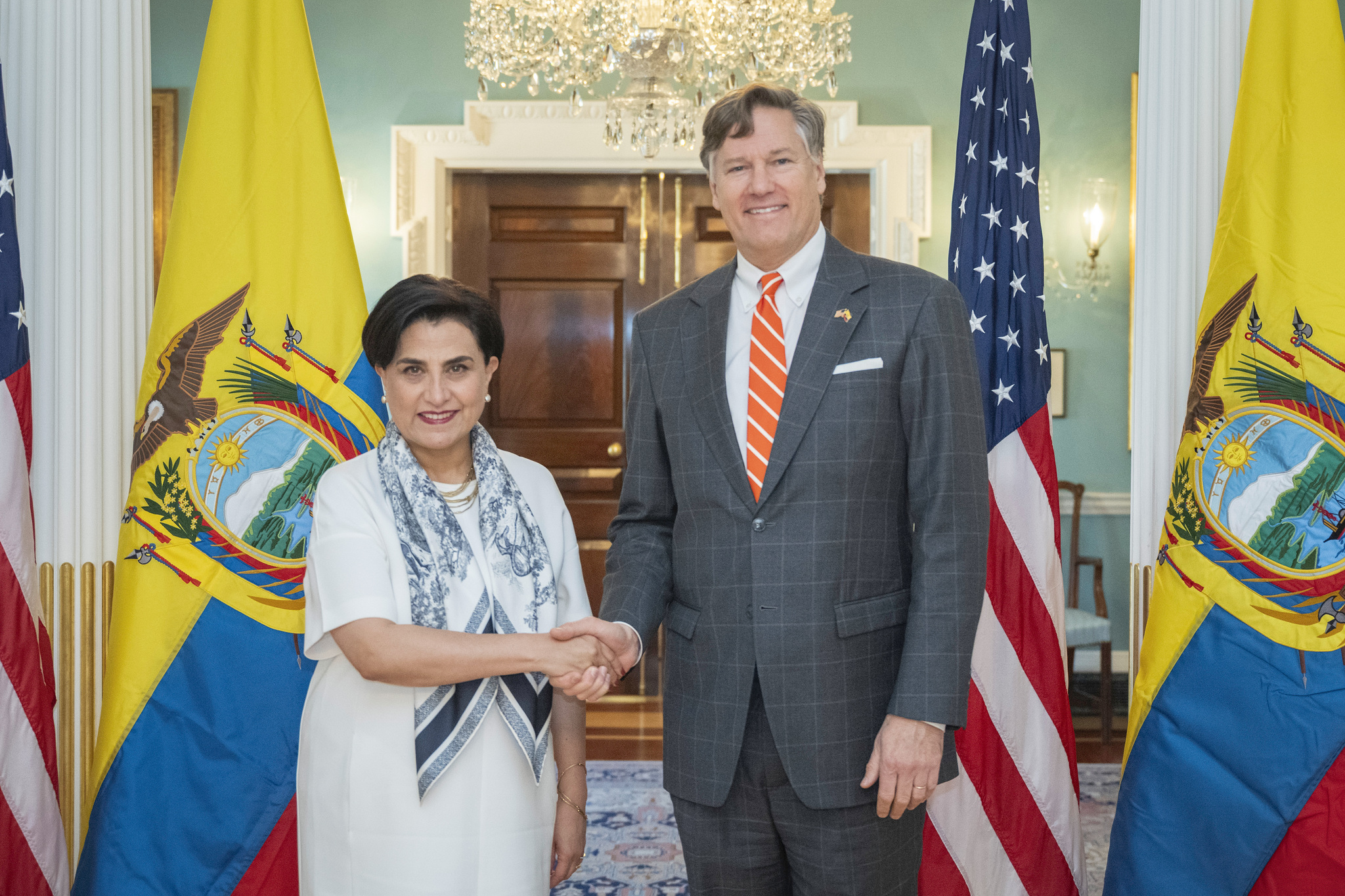 Las relaciones entre Ecuador y EE.UU están en su mejor momento, dice Cristóbal Landau