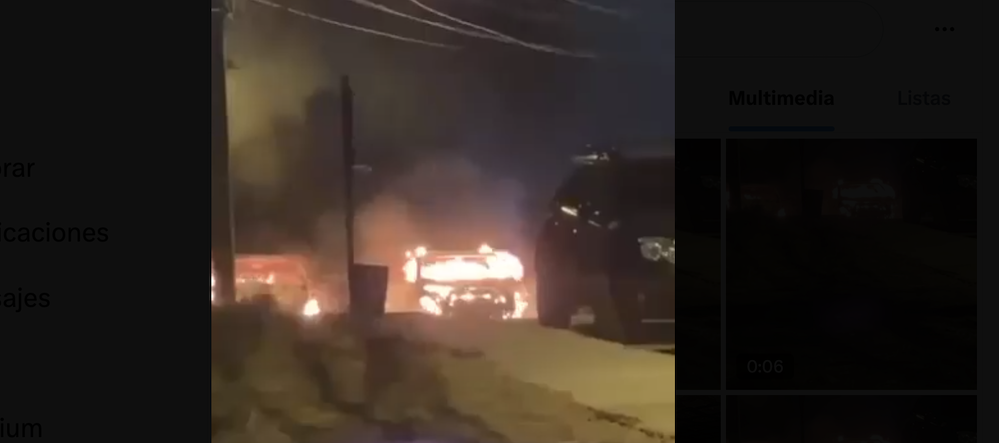 Reportan dos carros incendiados en Bellavista, al norte de Guayaquil