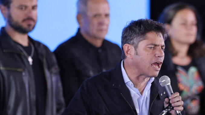 El peronismo se reúne en el búnker de Fuerza Patria en La Plata