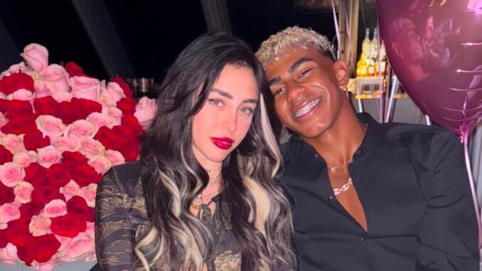 Nicki Nicole y Yamal. Nicki Nicole y Yamal.