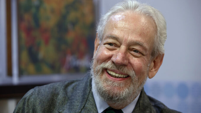 El escritor Gonzalo Celorio, Premio Cervantes 2025