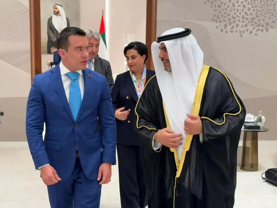 Noboa inaugurará nueva embajada en los Emiratos Árabes y ratificará inversiones