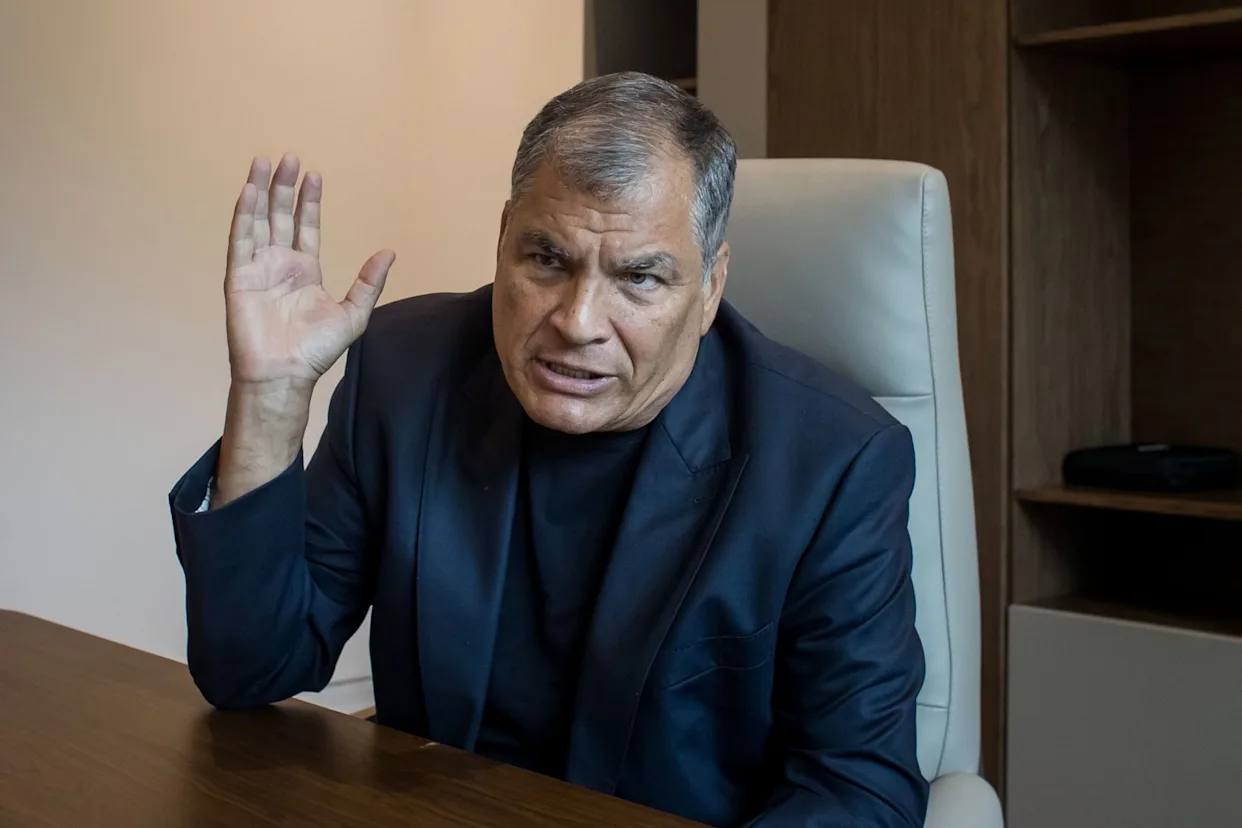 «Marcela ya estaba afuera hace mucho», dice Correa sobre la salida de Aguiñaga de la RC