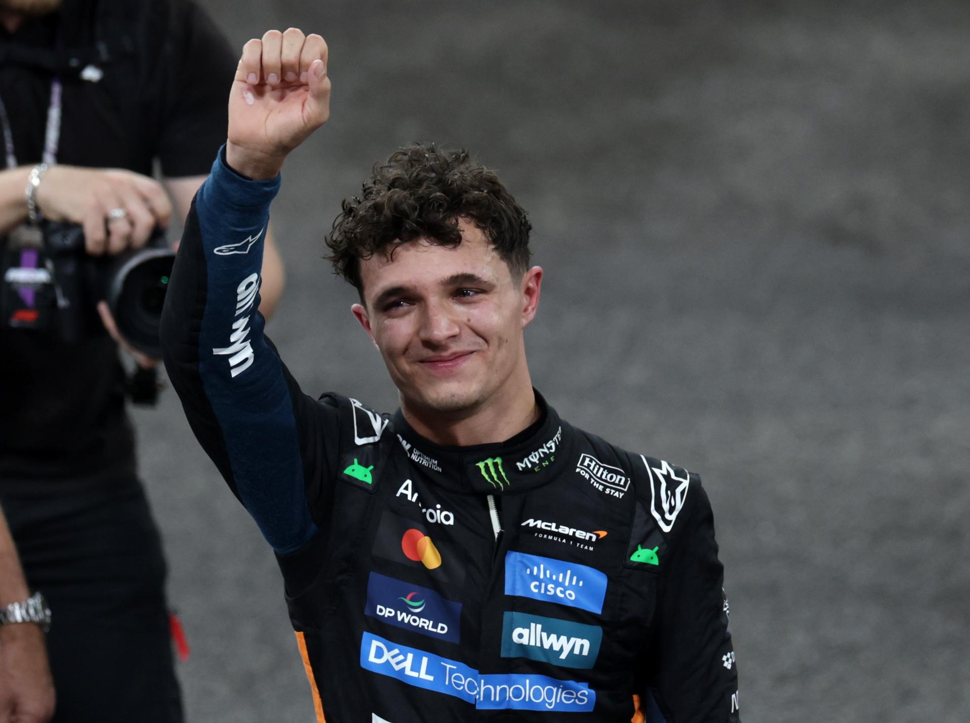 Norris, nuevo campeón del mundo de F1 al concluir tercero una carrera que ganó Verstappen