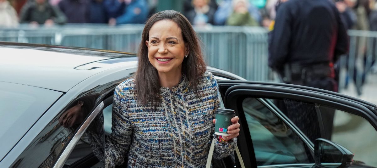 María Corina Machado dice desde Oslo que su misión está «casi completada»