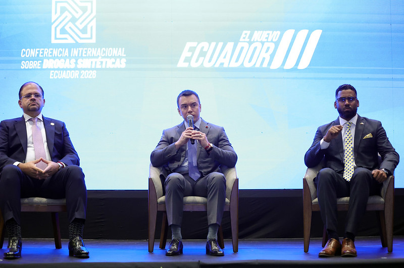 Noboa: «Ecuador se esfuerza para combatir delitos y otros países no muestran reciprocidad»