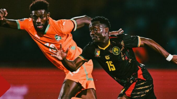 Costa de Marfil igualó con Camerún en la Copa Africana de Naciones. • Foto: X CAF.