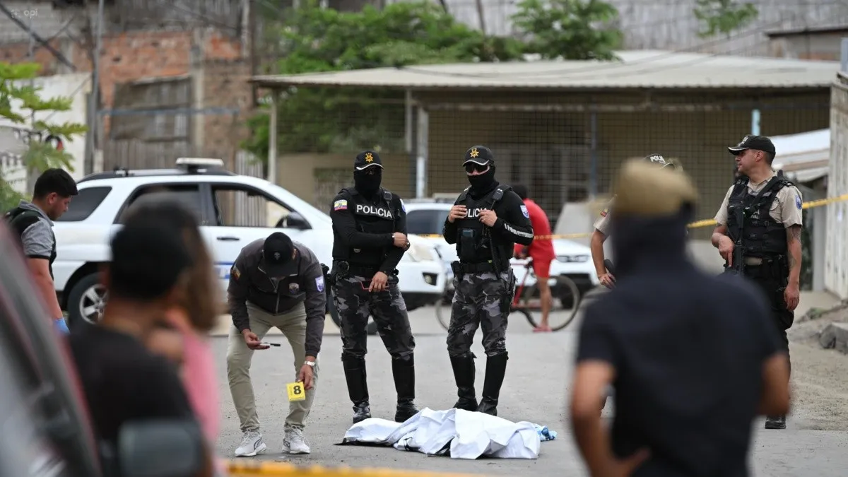 Asesinatos en Ecuador en enero cayeron con respecto al mismo mes de 2025