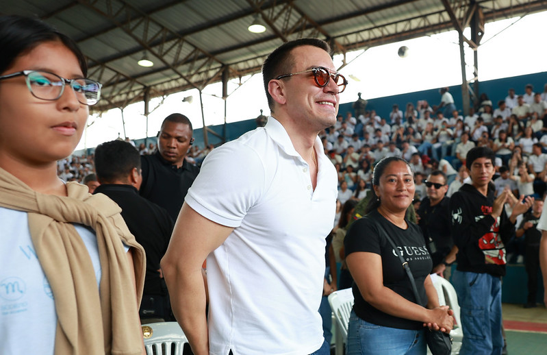 Noboa habla de «proteger a Ecuador» tras acuerdo con EE.UU.