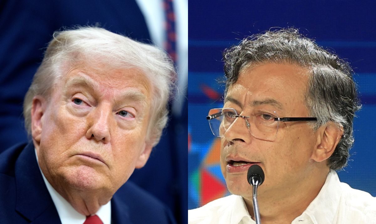 Petro llega a la Casa Blanca para reunirse con Donald Trump