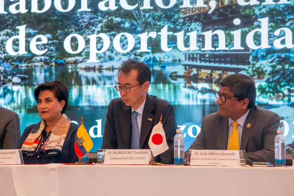 Ecuador y Japón cerrarían acuerdo comercial en 2027