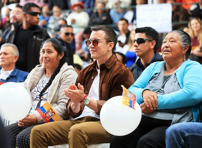 Noboa ratifica acuerdo entre Ecuador y la Unión Europea en seguridad