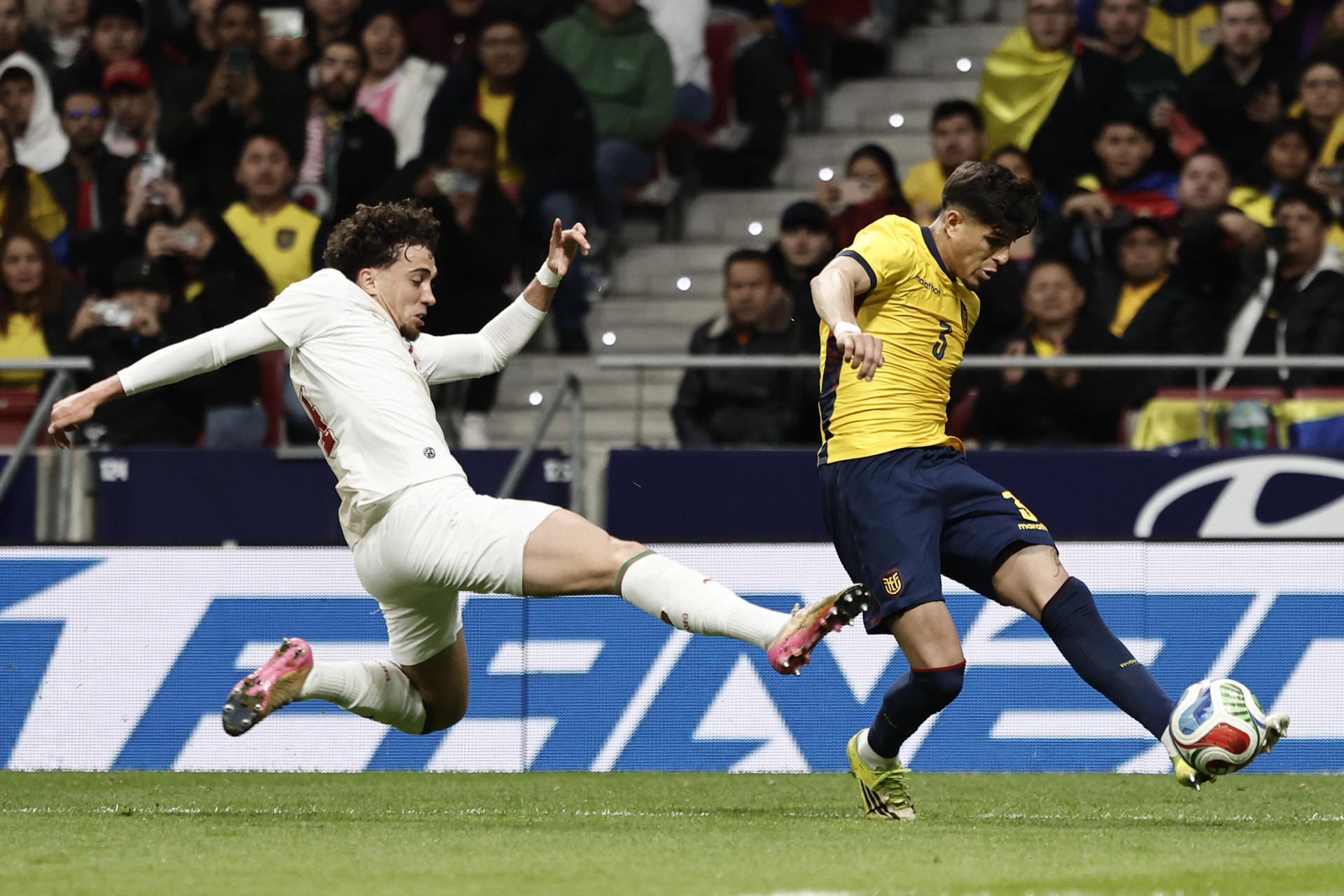 1-1. Al Aynaoui le niega la victoria a una buena selección ecuatoriana