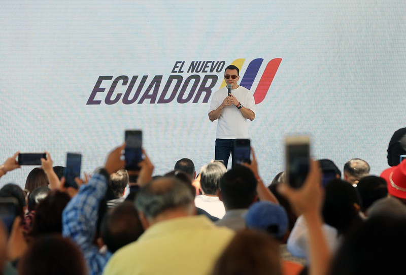 Noboa envía a la Asamblea proyecto de ley para crear el cantón Borbón