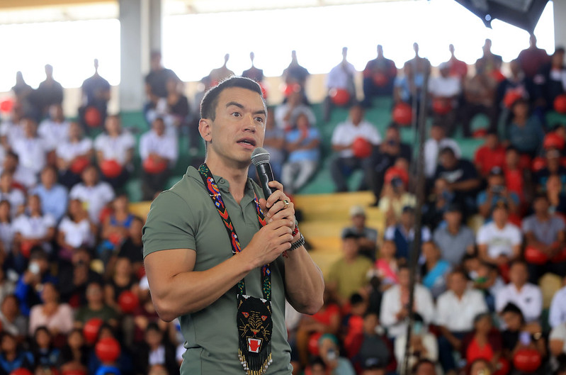 Noboa dice que Colombia es el «peor socio» comercial de Ecuador