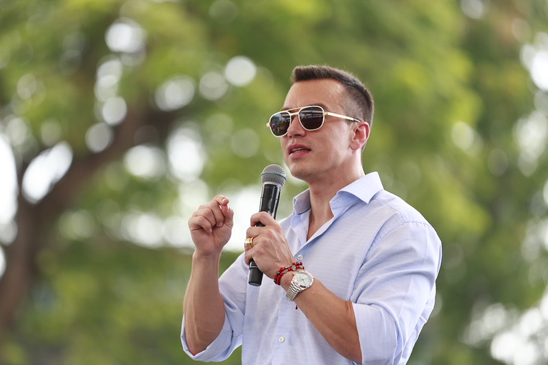 Noboa entrega 230 patrulleros a la Policía en El Oro