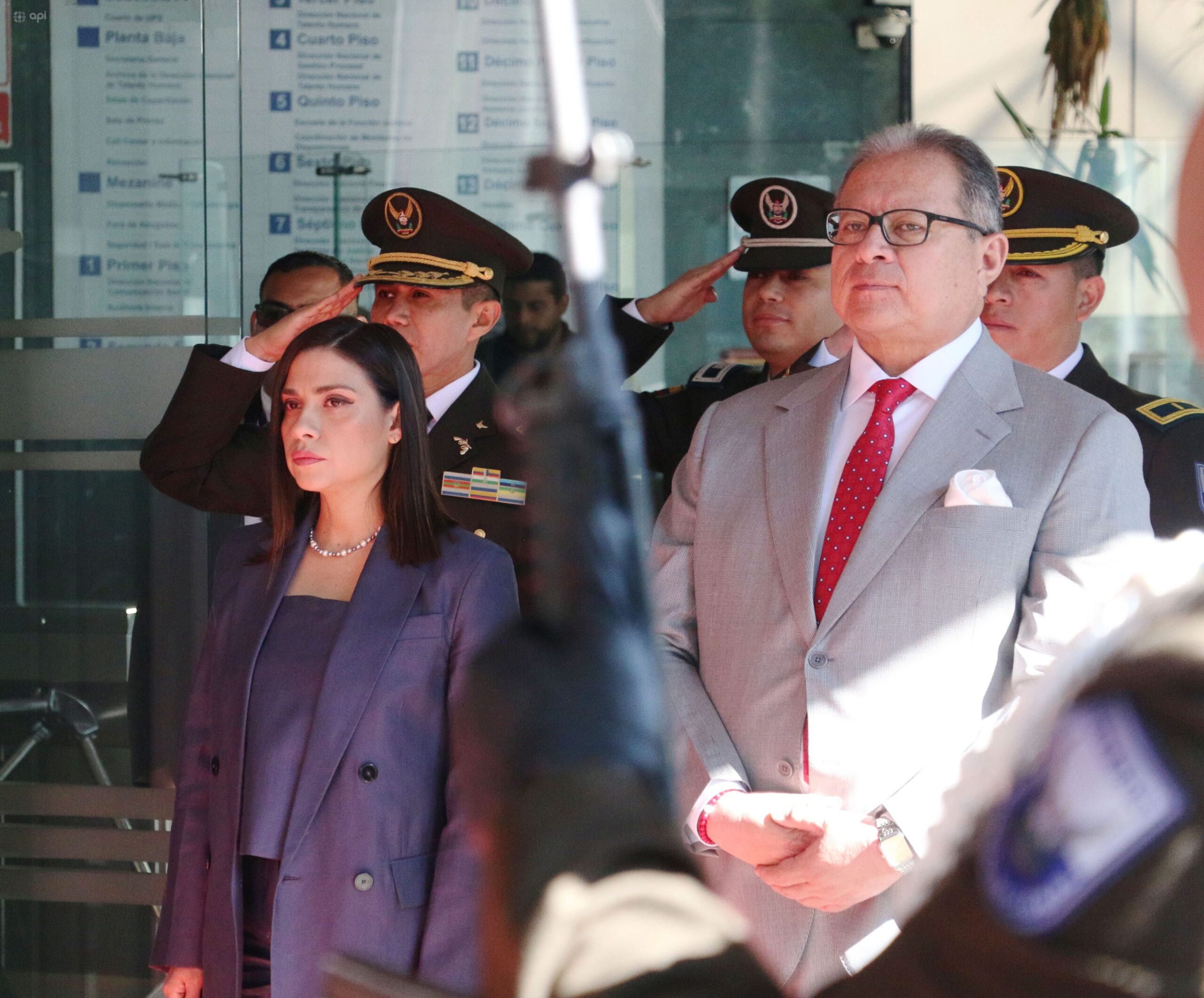 Mercedes Caicedo es recibida como presidenta de la Judicatura