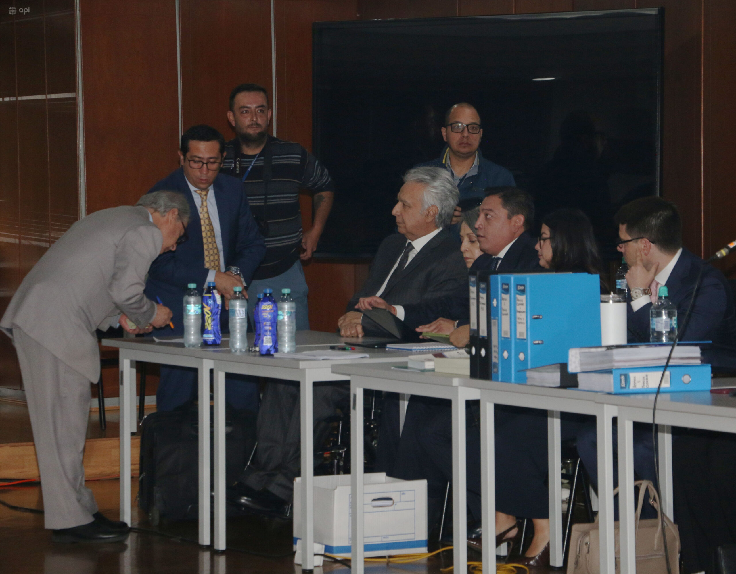 Audiencia por el ‘caso Sinohydro’ culmina y Moreno niega acuerdos con Noboa
