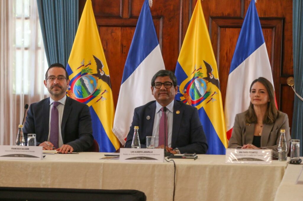 Empresas francesas buscan invertir en Ecuador
