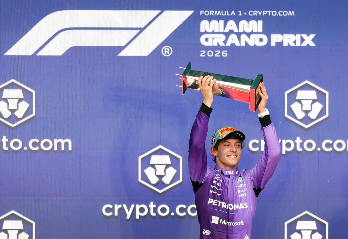 Antonelli mantiene liderazgo del Mundial de Fórmula Uno tras victoria en Miami