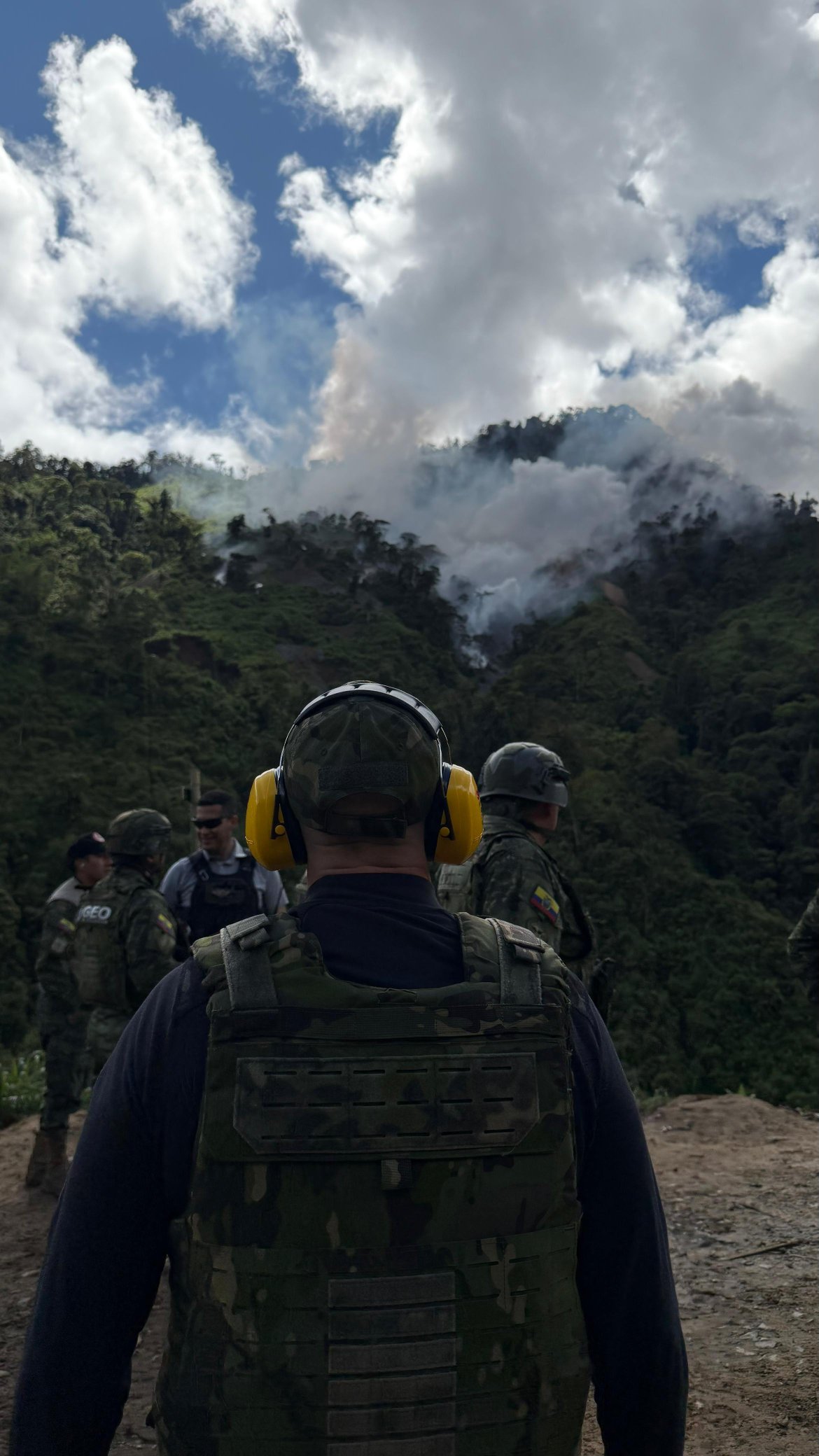 Ejército usa artillería pesada contra la minería ilegal