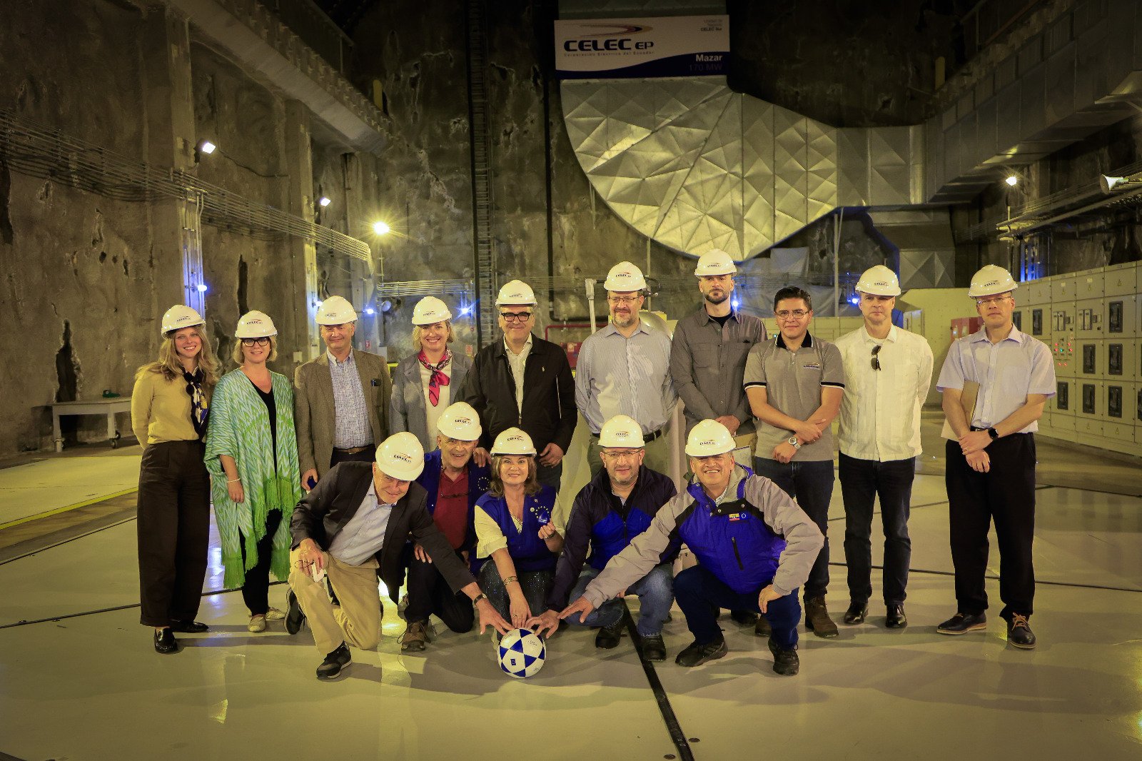 Embajadores de la Unión Europea destacan Mazar por su valor energético