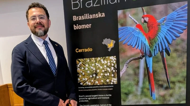 Noboa mantendrá a Inty Grønneberg como Embajador en Suecia