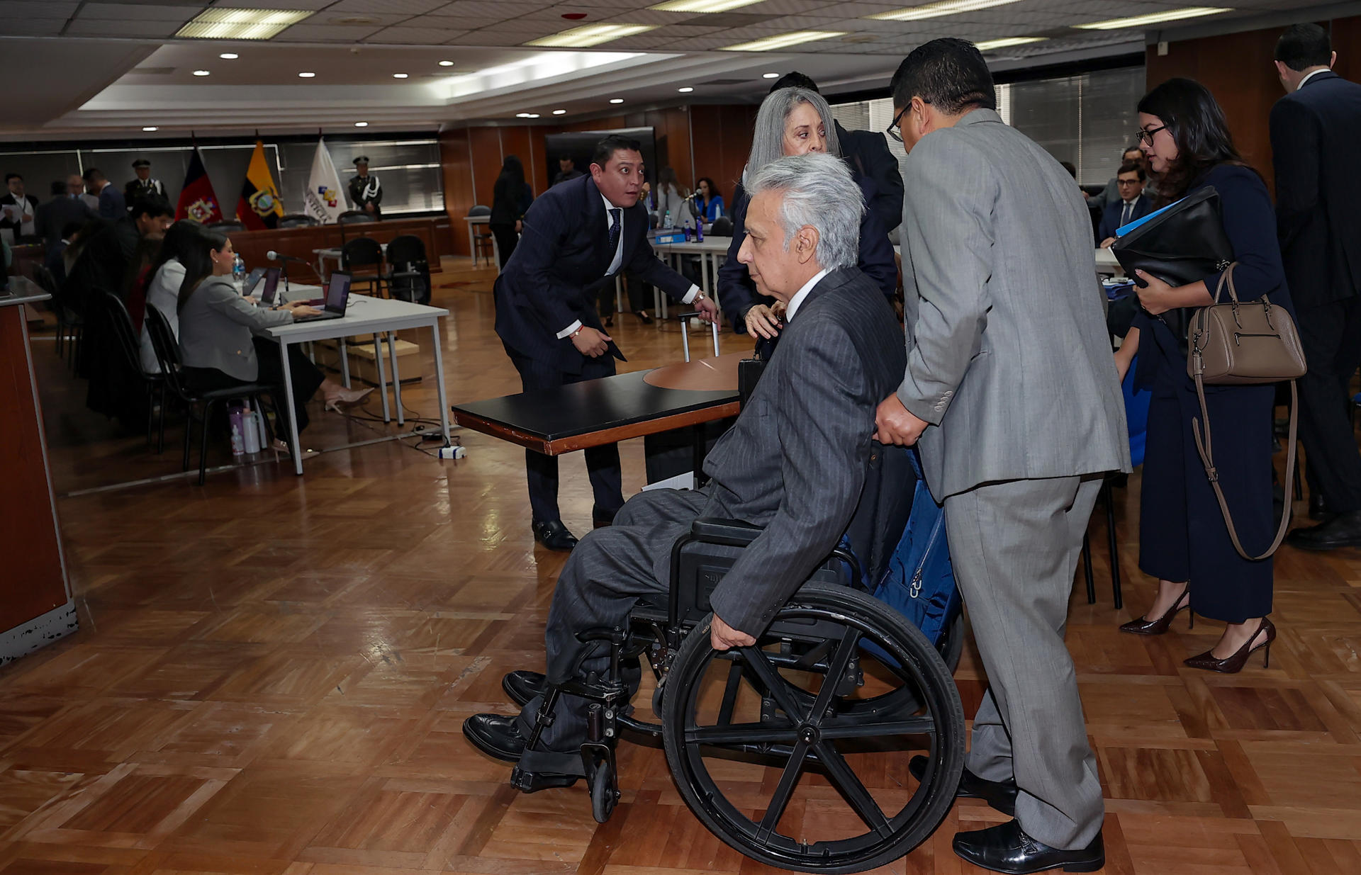 Suspenden hasta mañana audiencia por ‘caso Sinohydro’ y llaman a Glas como testigo