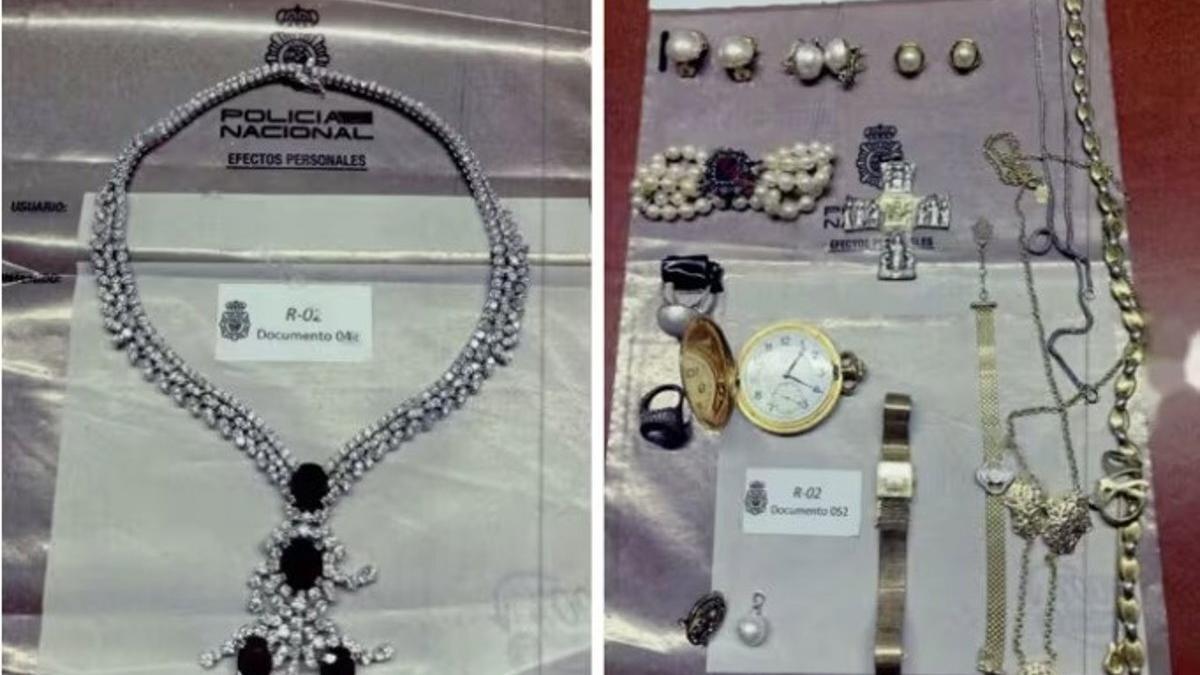 US$1,5 millones en joyas de Zapatero: zafiros, rubíes, diamantes o un collar de US$275.000