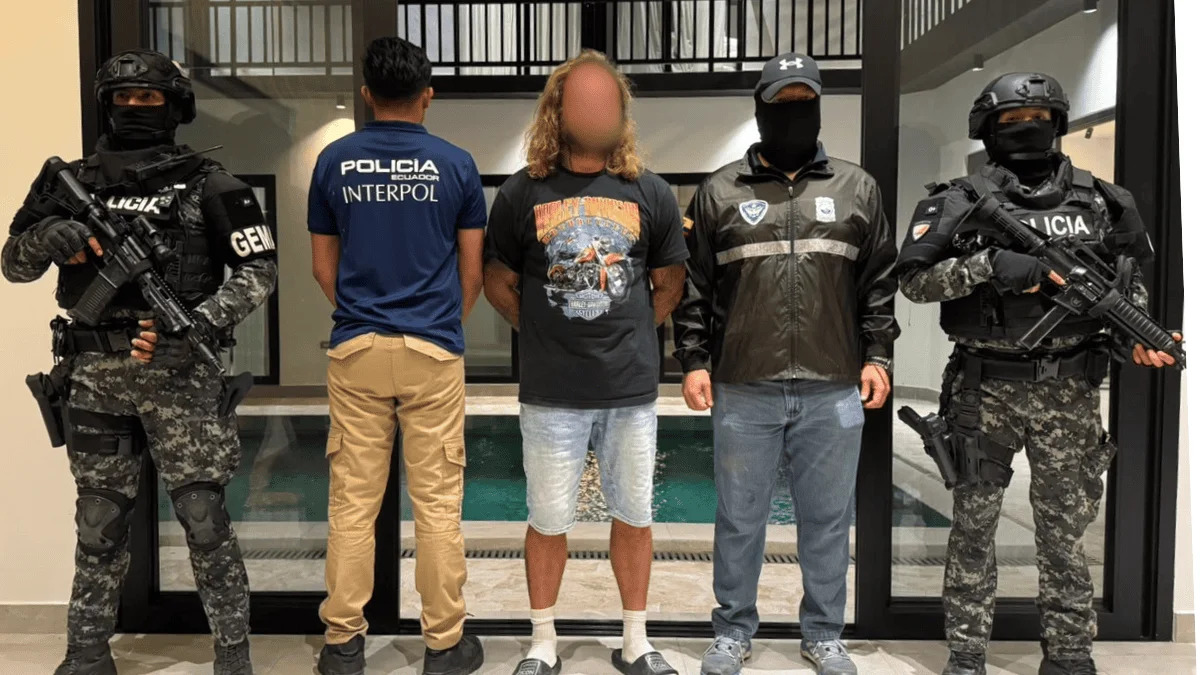 Ecuador captura a un polaco buscado por Interpol p