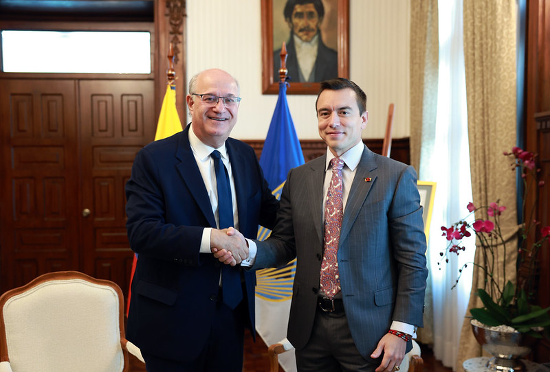 Noboa presenta la Agenda de Crecimiento Económico Ecuador 2040 con apoyo del BID