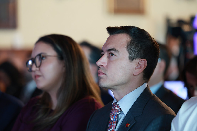 Daniel Noboa anuncia preacuerdo para nuevo Estadio Atahualpa y extensión del Metro de Quito