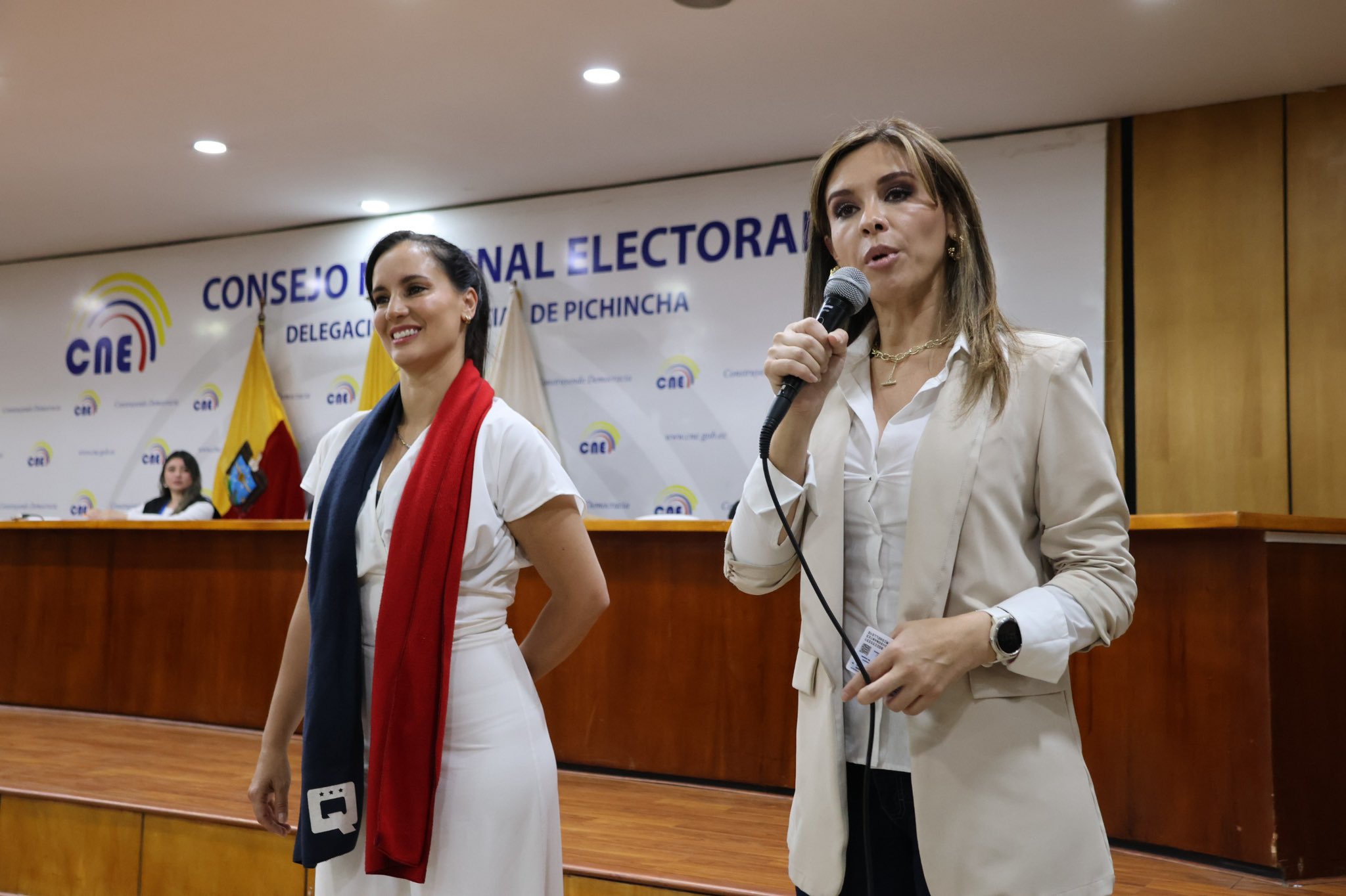 CREO anuncia precandidatura de Mishelle Calvache a la Prefectura de Pichincha