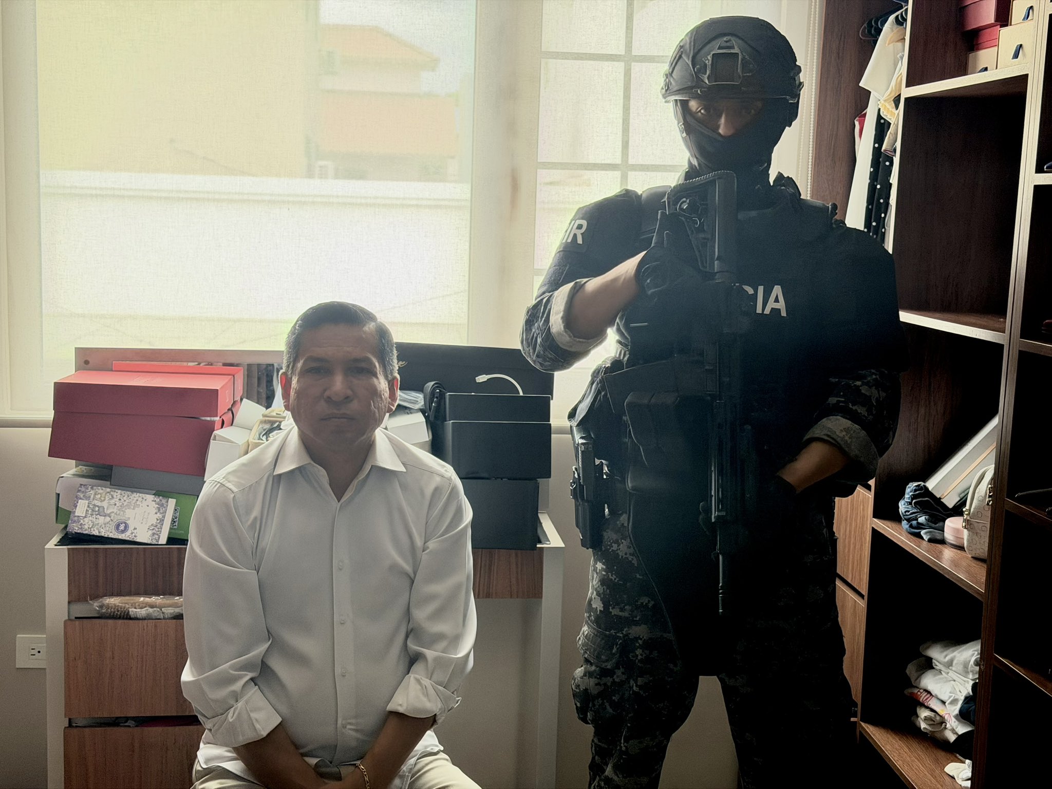 Reimberg anuncia captura del alcalde de Machala, Darío Macas