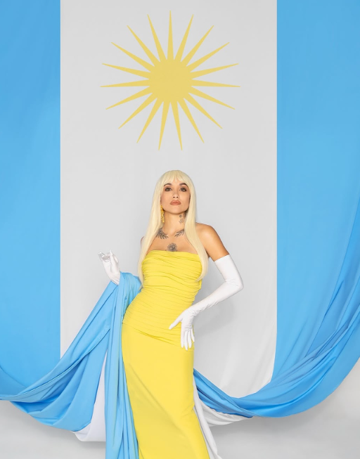 María Becerra cantará el himno de Argentina en la final del Mundial 2026 ante España