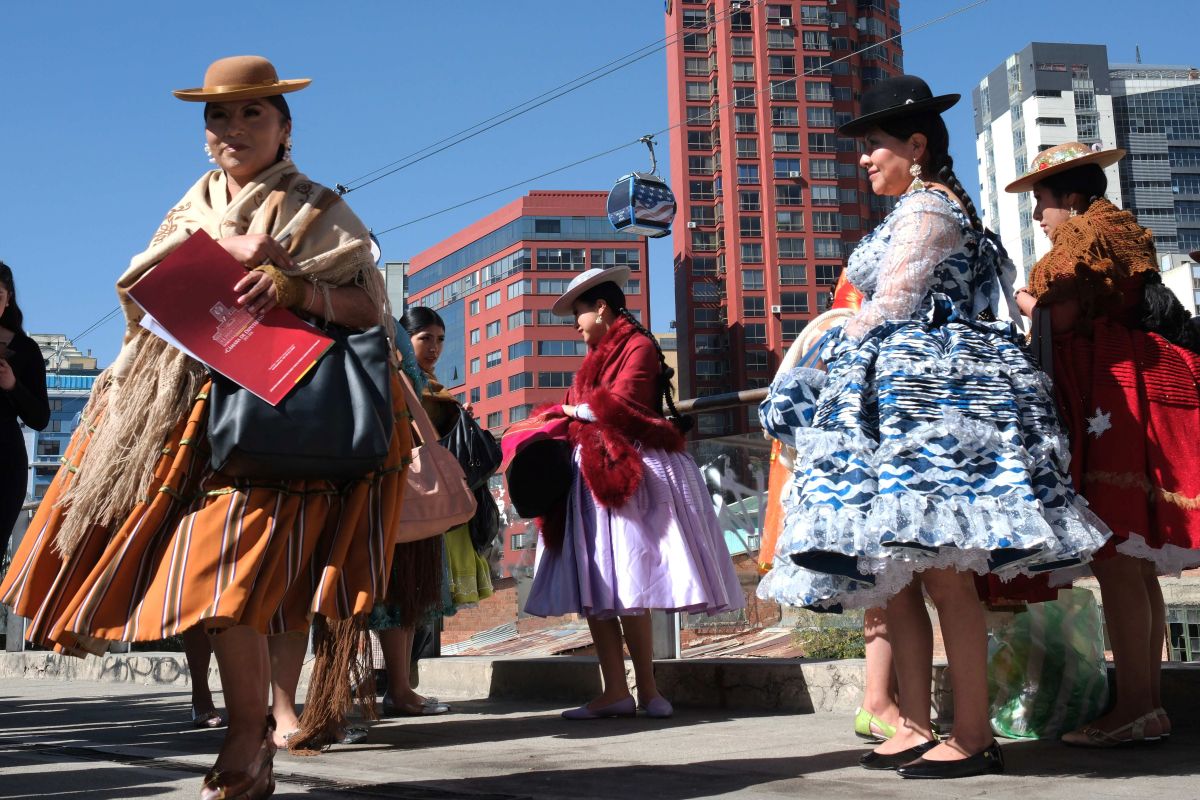 La ‘Pasarela Andina’ expone cultura y arte en La Paz