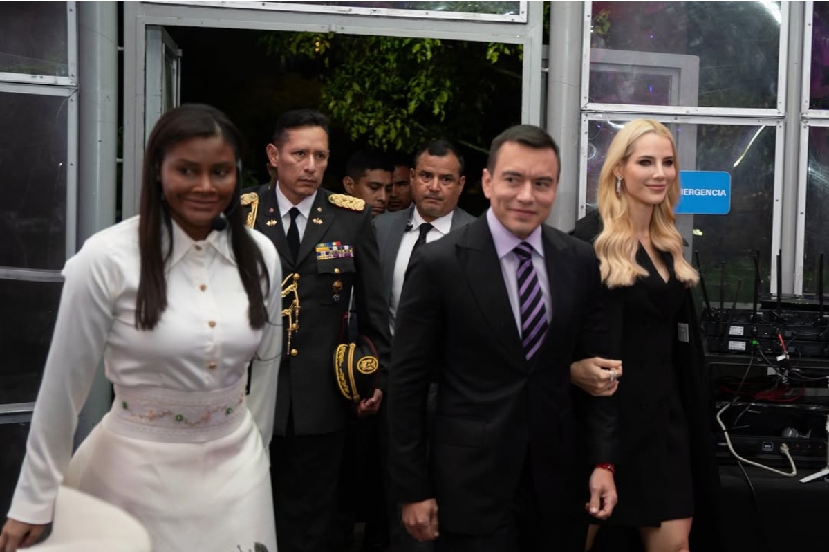 Noboa acompañó a la exfiscal Diana Salazar en el lanzamiento de su libro autobiográfico en Quito